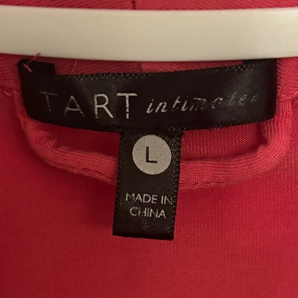 Elegant Coral Women's Robe by Tart Intimates, size L - Picture 3 of 5